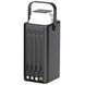 Power Bank із вбудованими кабелями Type-C та Lightning 100000 mAh Hoco J90A Чорний 30230 фото 5