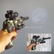 Іграшковий пістолет з підсвічуванням, звуком та проекцією World Of Gun Камуфляж 17648 фото 3