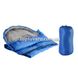 Спальный мешок туристический с односторонней молнией (А11) 190 х 70см Синий 7358 фото 2