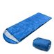 Спальный мешок туристический с односторонней молнией (А11) 190 х 70см Синий 7358 фото 1