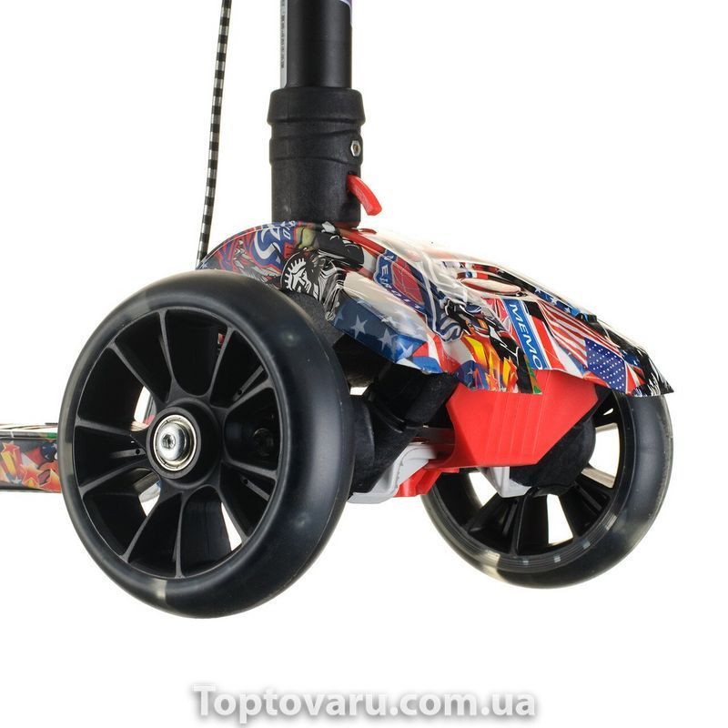 Детский самокат Scooter 6688 со складным рулем и ручным тормозом USA 1794 фото