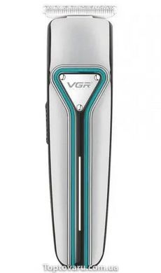 Машинка для стрижки волосся та бороди VGR V-008 з 3 насадками 11431 фото