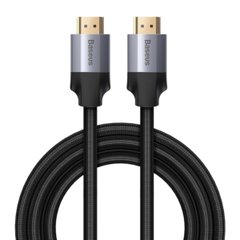 Кабель Baseus Enjoyment Series 4KHD Male To 4KHD Male Adapter Cable 2m Dark gray CAKSX-C0G-00001 фото
