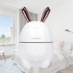 Увлажнитель воздуха и ночник 2в1 Humidifiers Rabbit Белый
