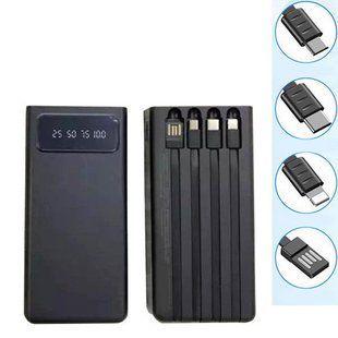 Павер банк 4 в 1 Power Bank 4in1 20000 mAh Черный 7790 фото