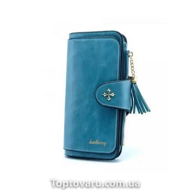 Жіночий гаманець для грошей Baellerry Синій джинс 18330 фото