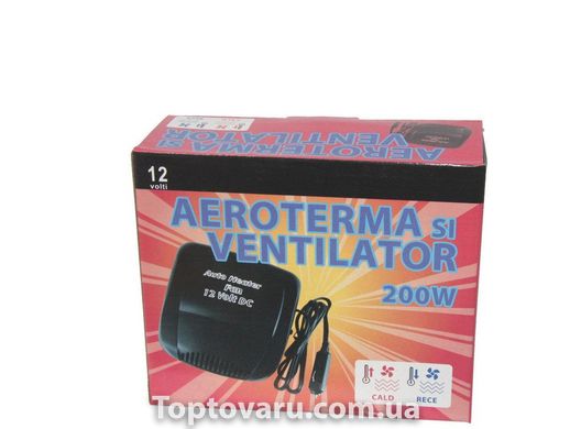 Обігрівач салону Aeroterma si Ventilator (тепле й холодне повітря) 200Вт 186 фото