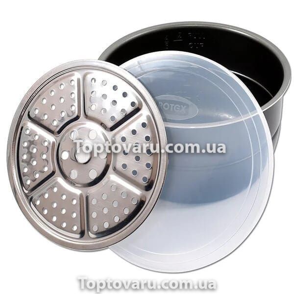 Мультиварка ROTEX REPC75-B, 5 литров 900 Вт, 17 программ + Подарок Кисточка 8027 фото