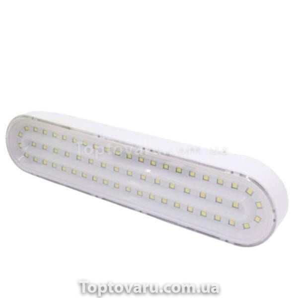 Лампа акумуляторна на магнітах 60 LED KD-760 Emeancy Light Біла 22363 фото