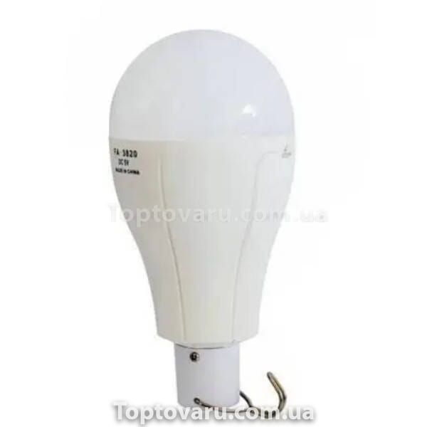 Лампочка с аккумулятором на крючке 18650*2 BL FA 3820 usb зарядка 20866 фото