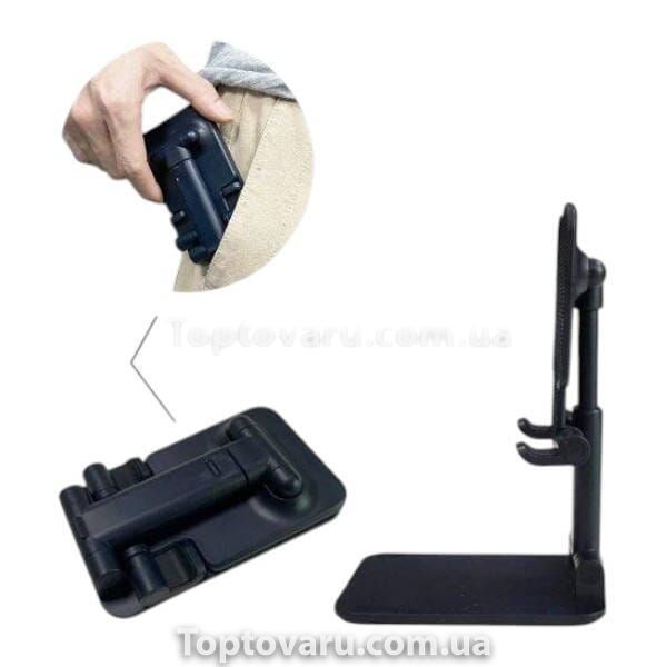 Тримач для телефону (планшета) 513 MOBILE HOLDER Чорний 22961 фото