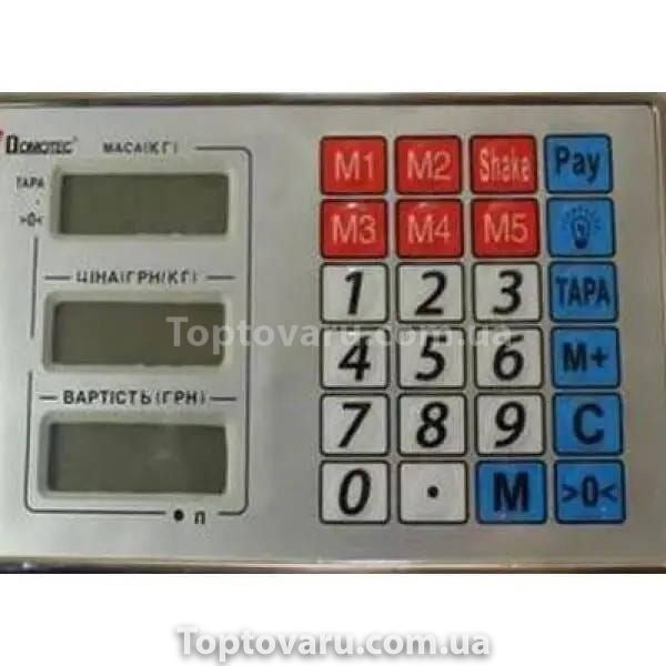 Весы товарные DOMOTEC ACS-350кг 40*50 WIFI 17685 фото
