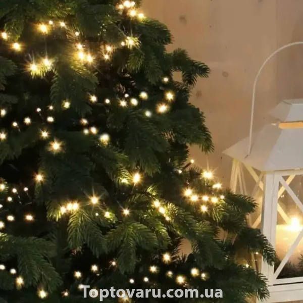 Гірлянда лінійна внутрішня 220V 300LED 4562 AND 108-5 Прозорий провід, тепле світло 31117 фото