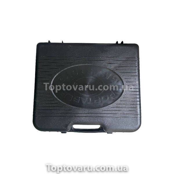Пальник-плитка газова туристична у валізці Portable Gas Stove NAVI Чорна 33554 фото