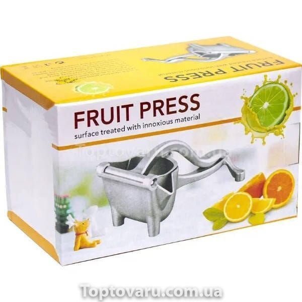 Соковыжималка ручная для фруктов с зажимом Hand Juicer Big 24304 фото