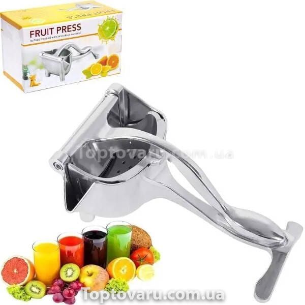 Соковыжималка ручная для фруктов с зажимом Hand Juicer Big 24304 фото