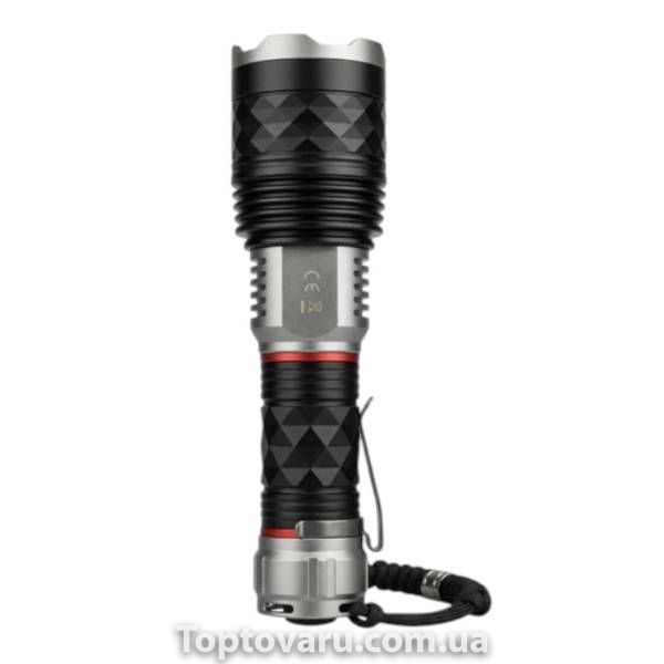 Ліхтарик ручний акумуляторний BL CB G685 Чорний 36088 фото