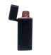 Спиральная сенсорная электрическая зажигалка Lighter USB Black (JL-705) NEW фото 2