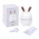 Увлажнитель воздуха и ночник 2в1 Humidifiers Rabbit Белый 3350 фото 3