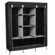 Складаний тканинний шафа Storage Wardrobe 88130 Чорний 1364 фото 1