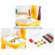 Дитячий стіл для малювання зі світлодіодним підсвічуванням Project Painting Жовтий 7324 фото 7