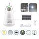 Комплект лампочка 28W, E27 аккумуляторная LED + солнечная панель FA-3630 Белая 21816 фото 3