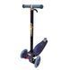 Дитячий самокат Scooter SL-4Z світяться колеса і ручка Синій космос 6238 фото 1
