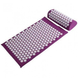 Акупунктурный массажный коврик Acupressure Mat or Bed of Nails Фиолетовый 4299 фото 4