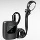 Душ аккумуляторный с силиконовым шлангом 2400 mAh Electric Outdoor Shower Черный 36517 фото 2