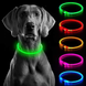 Универсальный светящийся ошейник для собак Trox TR-70 Зеленый 9844 фото 6