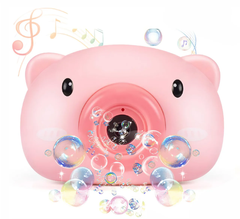 Детский генератор мыльных пузырей "Свинка" (Розовая) 4395 фото