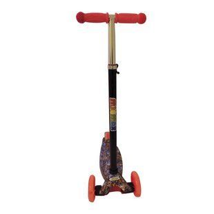 Дитячий самокат Scooter SL-4Z світяться колеса і ручка Полум'я дракона 6240 фото