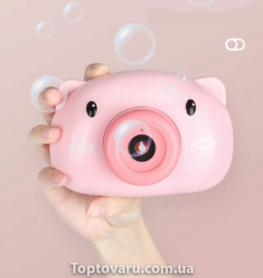 Дитячий генератор мильних бульбашок "Свинка" (Рожева) 4395 фото