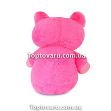 Дитяча плюшева іграшка Кішка нічник-проектор зоряного неба Star Belly Рожевий 7448 фото