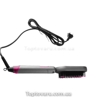 Гребінець-випрямляч електричний для волосся+ олія Ionic 60W DSP 10248 11383 фото