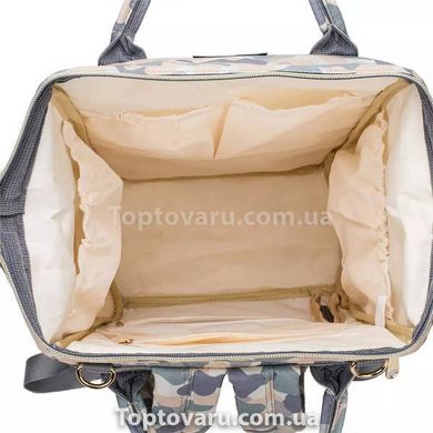 Рюкзак для мам Living Traveling Share Серый Абстракция 14479 фото