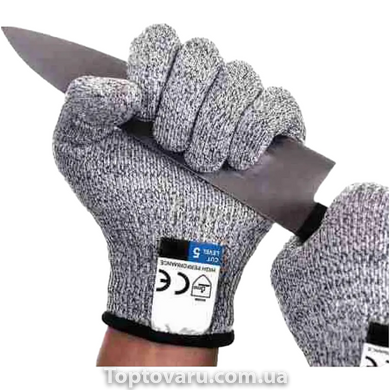 Кевларові рукавички захисні від порізів Kitchen Cut Resistant 12017 фото