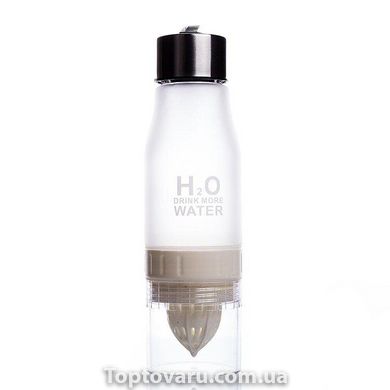 Бутылка соковыжималка H2O белая 645 фото