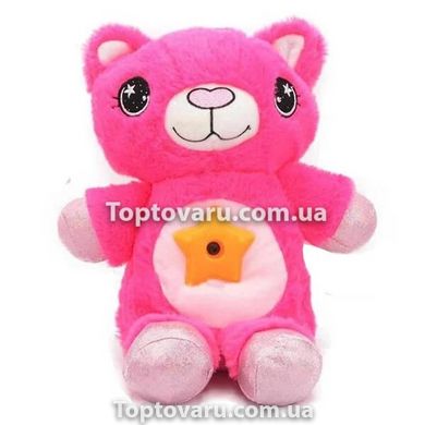 Детская плюшевая игрушка Кошка ночник-проектор звёздного неба Star Belly Розовый 7448 фото