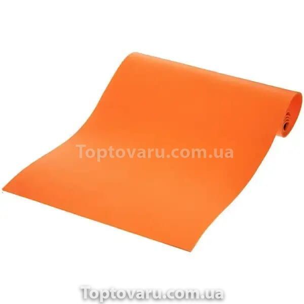 Коврик для йоги и фитнеса TK Sport Оранжевый 12761 фото