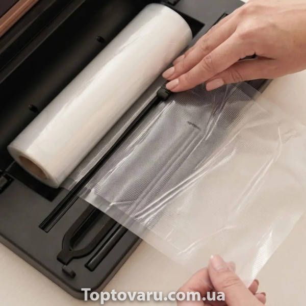 Вакуумний пакувальник Vacuum sealer Prime Kitchen RD-73087 Чорний 38985 фото