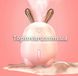 Увлажнитель воздуха и ночник 2в1 Humidifiers Rabbit Розовый 3400 фото 2