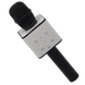 Портативный беспроводной микрофон караоке Q7 черный + чехол NEW фото 3