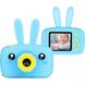 Дитячий фотоапарат Baby Photo Camera Rabbit з автофокусом Х-500 Блакитний + Подарунок Пластилін 3526 фото 1