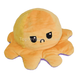 Мягкая игрушка осьминог перевертыш двусторонний «веселый + грустный Фиолетовый желтый 11868 фото 2