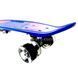 Пенні борд із колесами, що світяться PU Penny Board Scale Sports Universe Синя галактика 27411 фото 5
