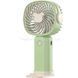 Вентилятор настільний міні ручний акумуляторний USB Handheld fan AND LY-838 KLW-F8 Зелений 26596 фото 2
