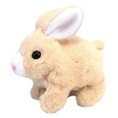 Іграшка інтерактивна Кролик Pitter patter pets Бежевий 14525 фото