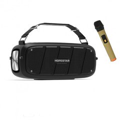 Колонка Bluetooth HOPESTAR A20 PRO + мікрофон Чорна 6385 фото