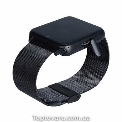 Розумний годинник Smart Watch X7 black з металевим ремінцем 191 фото
